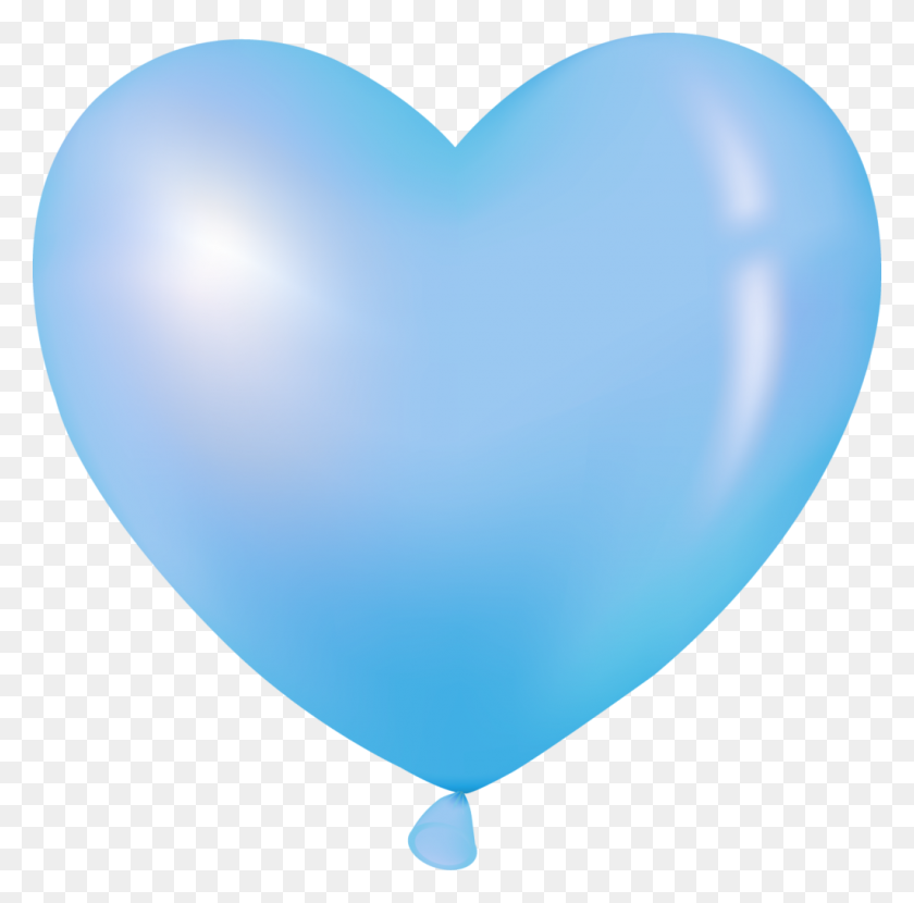 1024x1012 Vozdushnye Shariki Clip Art - Heart Balloon Clipart