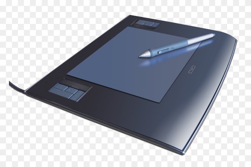 1490x955 Wacom Graphics Tablet And Pen - Tablet PNG