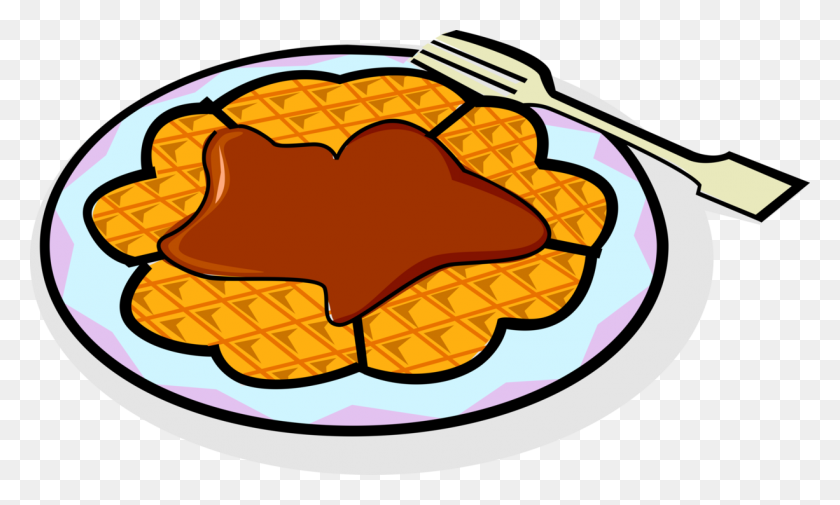 1226x700 Waffle Clipart Breakfast - Breakfast Time Clipart