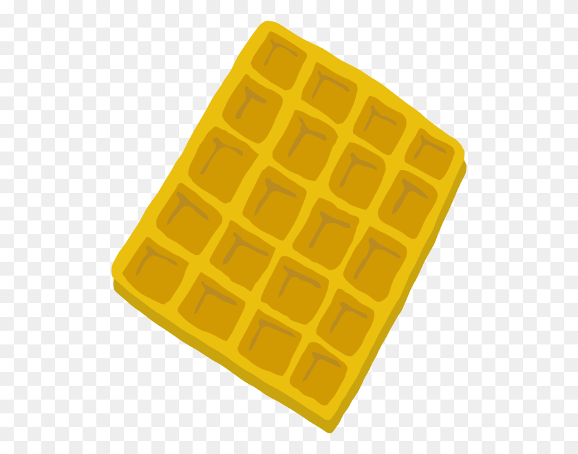 516x599 Waffle Png, Clip Art For Web - Waffle Clipart Black And White