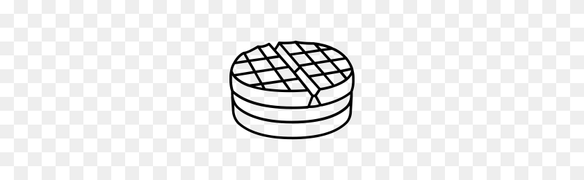 200x200 Waffles Icons Noun Project - Waffle PNG