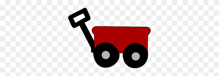 317x233 Wagon Clipart Little Red Wagon - Pioneer Wagon Clipart