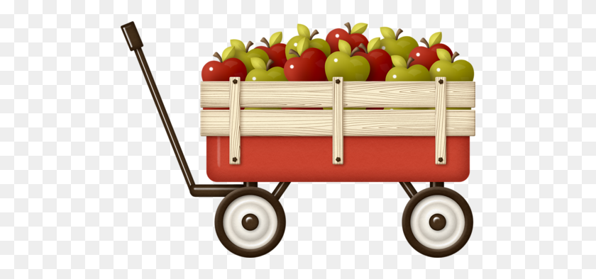 500x334 Wagon Full Of Apples Clipart Apples, Scrap - Red Wagon Clipart
