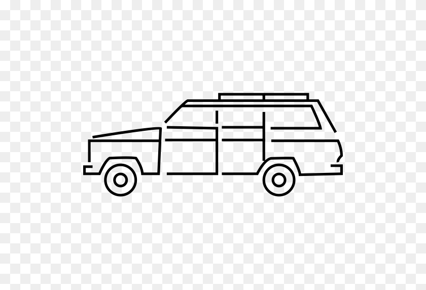 512x512 Wagon, Police Wagon, Transport Icon With Png And Vector Format - Wagon PNG