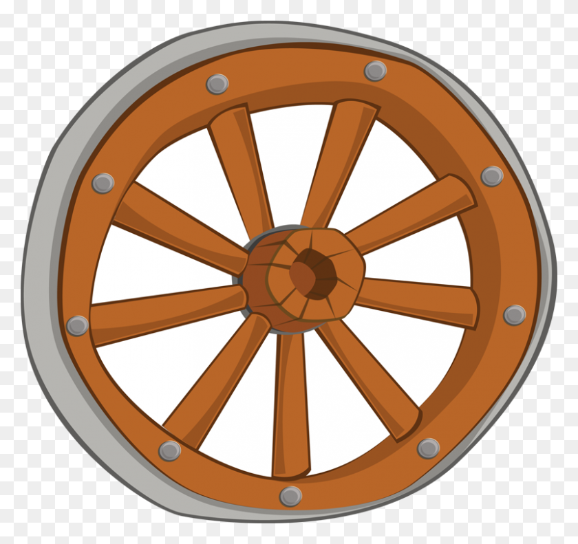 800x750 Wagon Wheel Clip Art - Lds Clipart