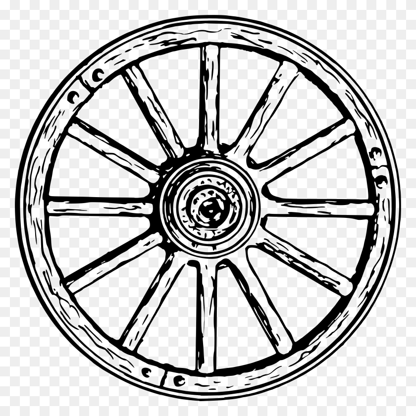 2399x2399 Wagon Wheel Icons Png - Wheel PNG