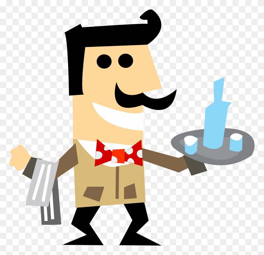 2400x2312 Waiter Icons Png - Waiter PNG