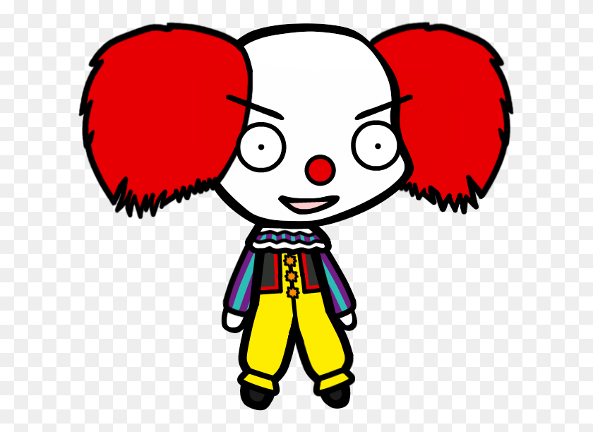 618x552 Walfas Commission - Pennywise Clipart
