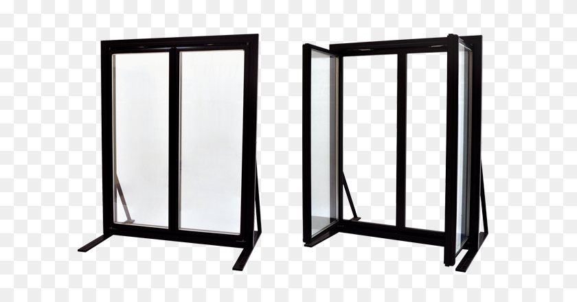 650x380 Walk In Freezer Genisis Glass Door Easy Refrigeration Co - Glass Door PNG