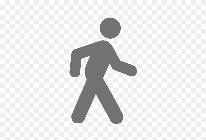 512x512 Walk, People, Man Icon With Png And Vector Format For Free - Walking People PNG