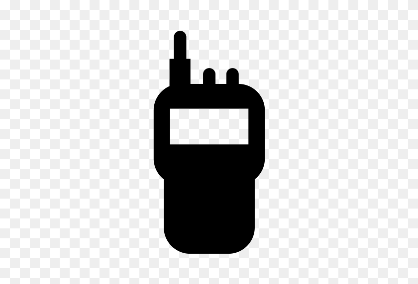 512x512 Walkie Talkie, Technology, Communication Icon With Png And Vector - Walkie Talkie Clipart