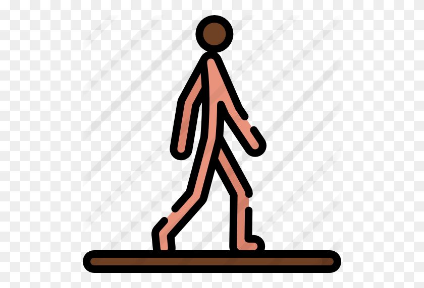 512x512 Walking - Walking People PNG