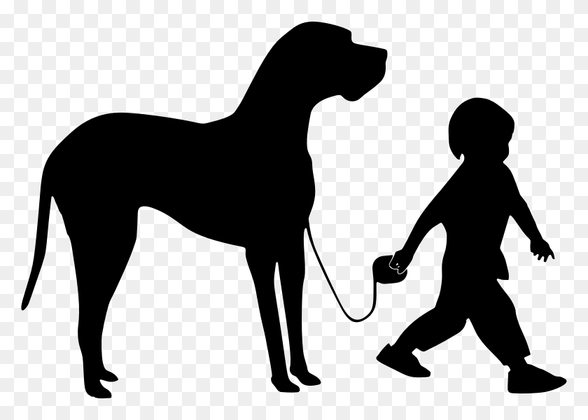 780x540 Walking Dog Silhouette Png - Dog Silhouette PNG