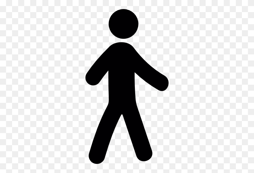 512x512 Walking Icon - Person Walking PNG