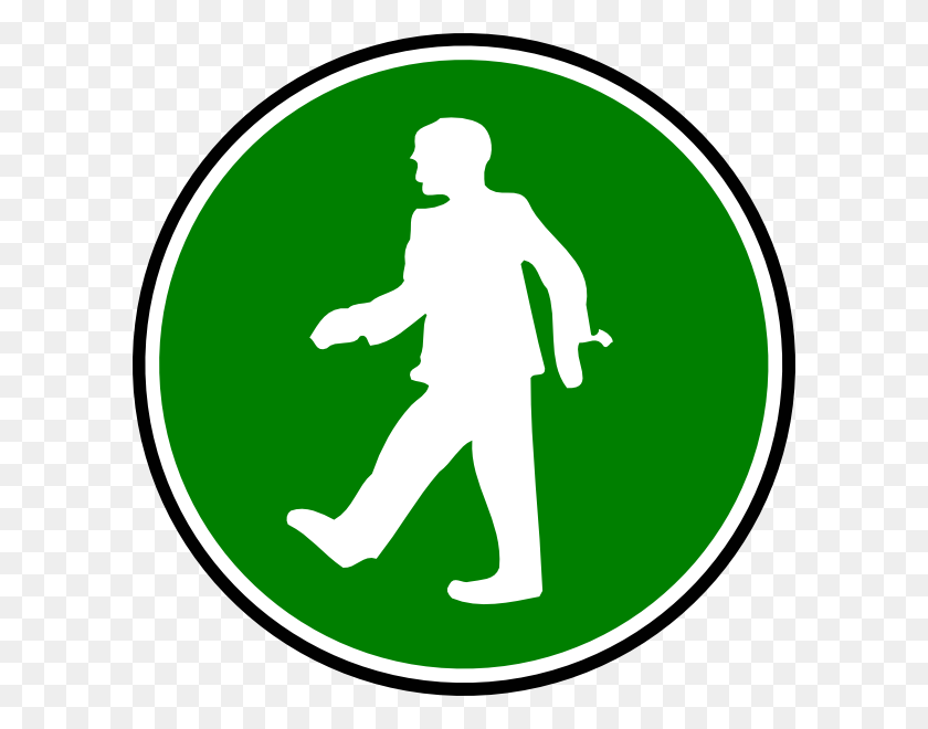 600x600 Walking Icon Png Clip Arts For Web - Walking Silhouette PNG