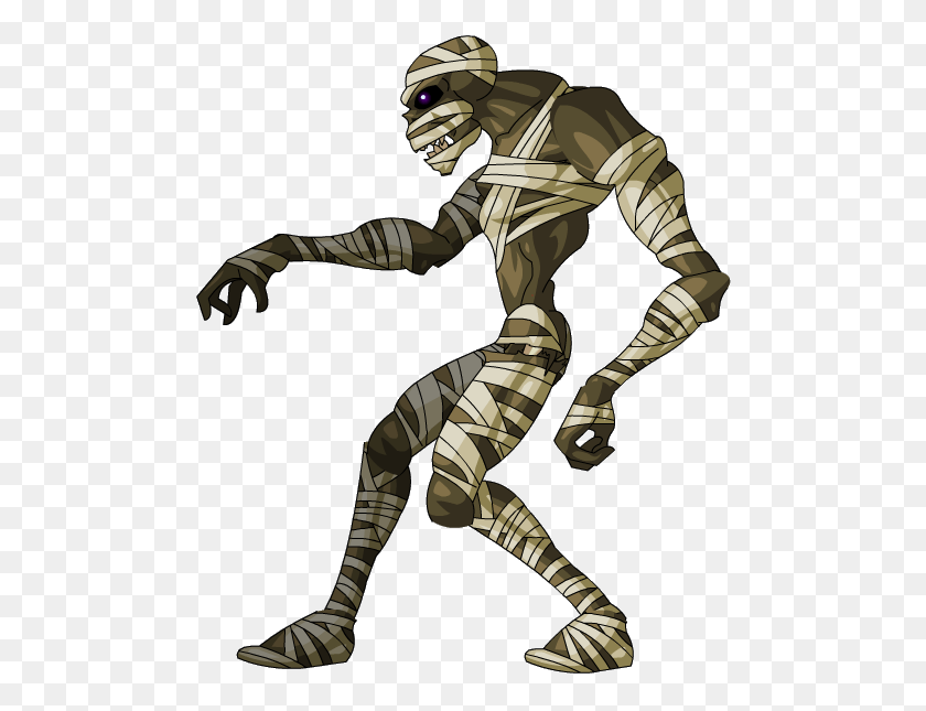 491x585 Walking Mummy Transparent Png - Person Walking PNG