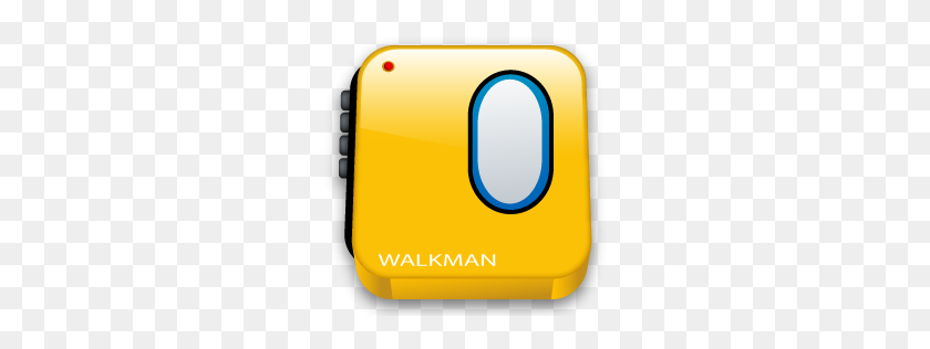 256x256 Значок Walkman Iconset Iconshock - Walkman Png