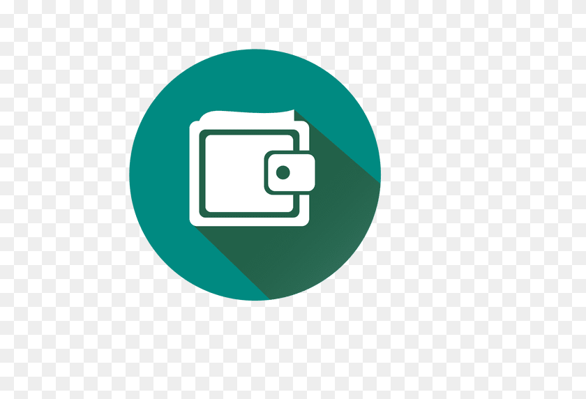 512x512 Wallet Circle Icon - Wallet Icon PNG