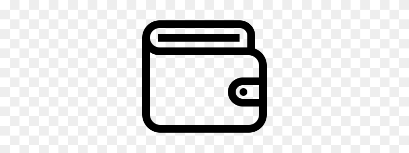256x256 Wallet Icon Outline - Wallet Icon PNG