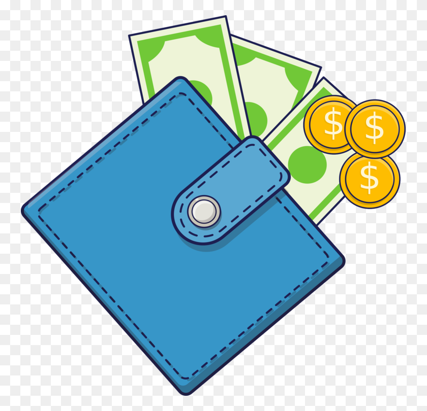 757x750 Wallet Money User Black And White Technology - Purse Clipart Free
