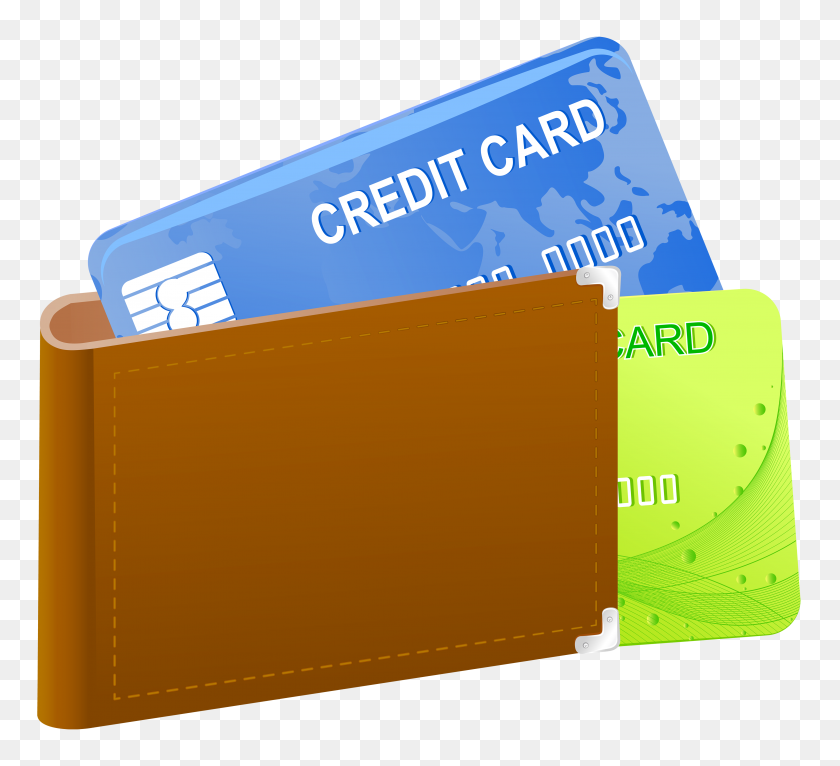 4000x3625 Wallet With Credit Cards Png Clipart - Money PNG