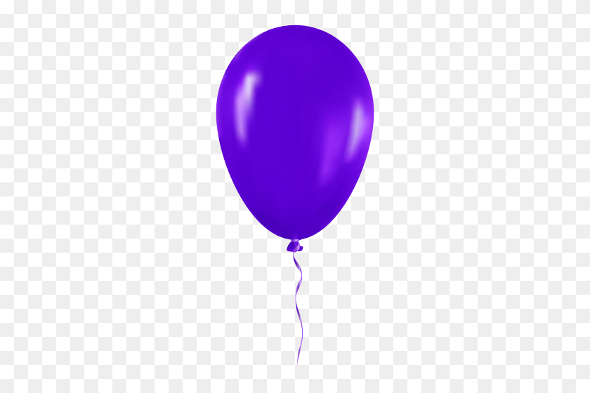 230x500 Wallpaper, Purple Tulips - Single Balloon Clipart