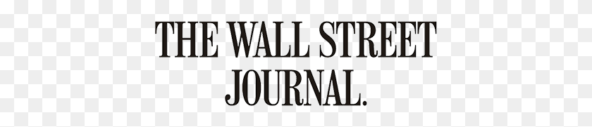 400x121 Wallstreetjournal Logotipo De Twoline - Wall Street Journal Logotipo Png