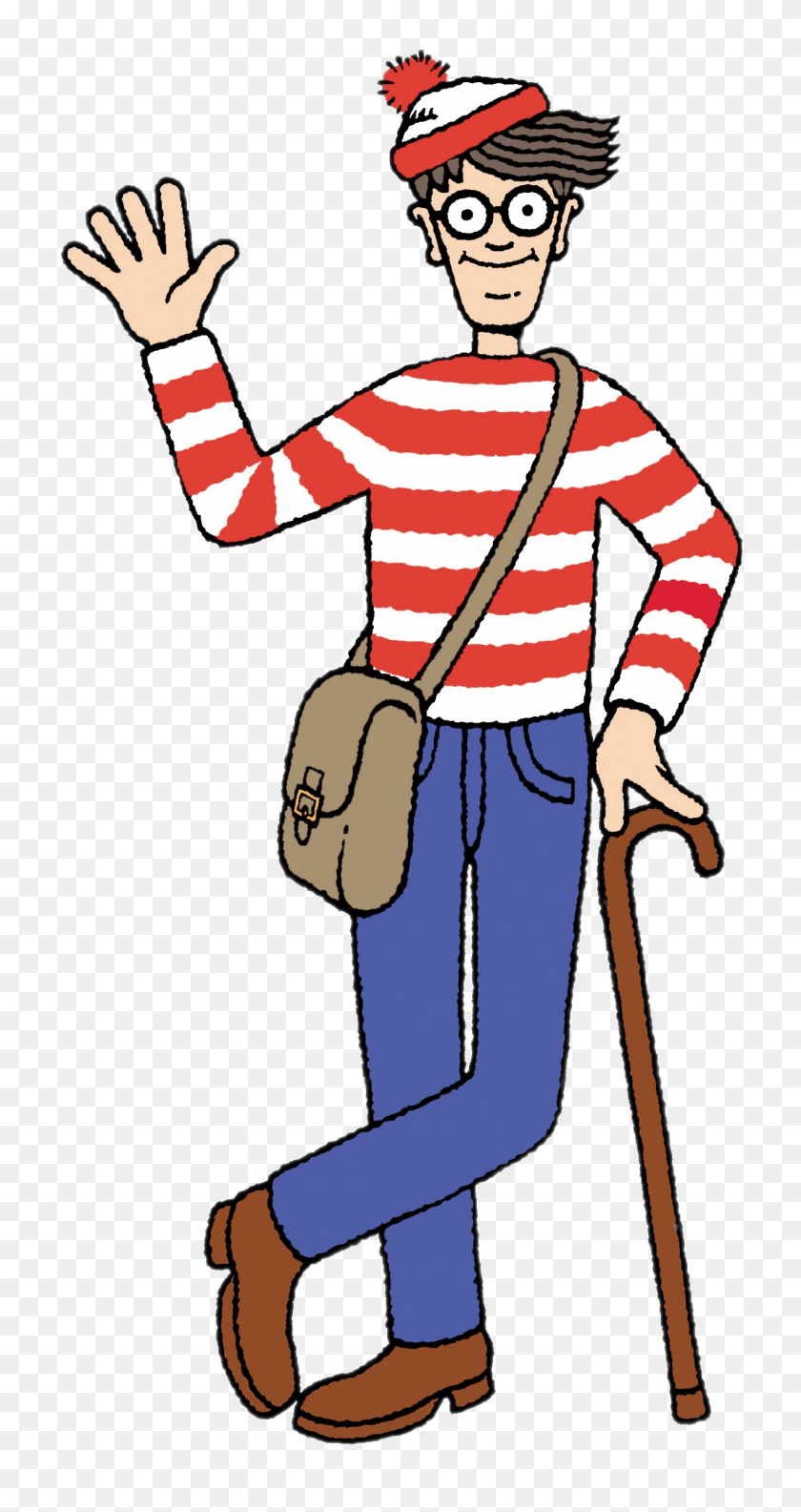 1278x2500 Wally Full Size Transparent Png - Waldo Clipart