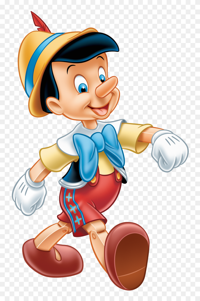 2180x3356 Walt Desney Pinocchio - Disney PNG