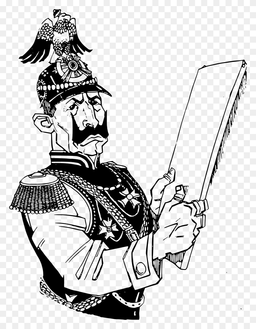 1834x2400 War Clipart German Soldier - Lettuce Clipart Black And White