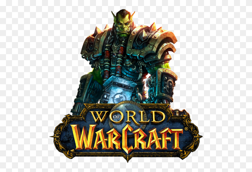 512x512 Warcraft Png Images Free Download - World Of Warcraft Logo PNG