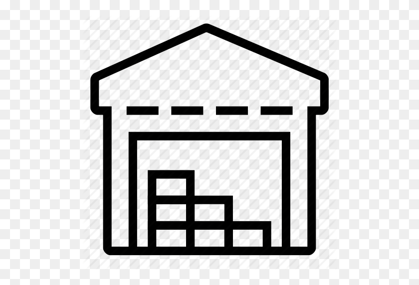 512x512 Warehouse Icon Clipart - Warehouse PNG