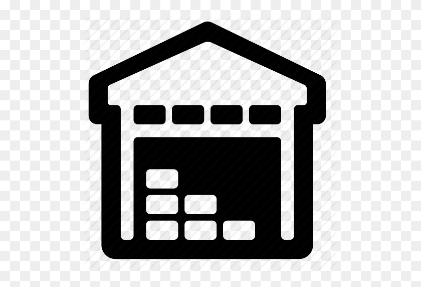 512x512 Warehouse Storage Icon - Warehouse PNG