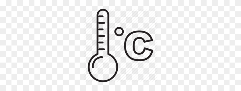 260x260 Warm Cold Hot Temperature Thermometer Clipart - Hot Temperature Clipart