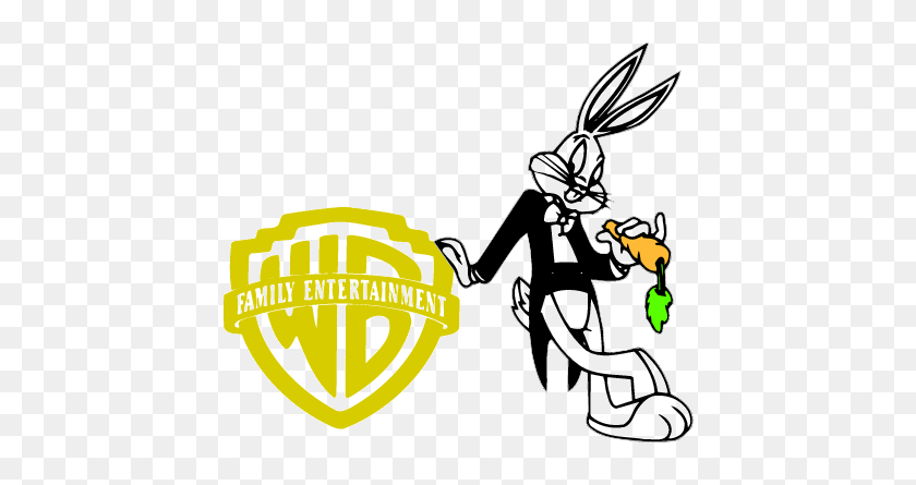 452x385 Warner Bros Family Entertainment Logos, Free Logos - Family Of Four Clipart