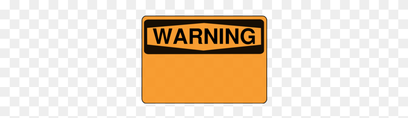 260x184 Warning Clipart - Warning Sign Clipart