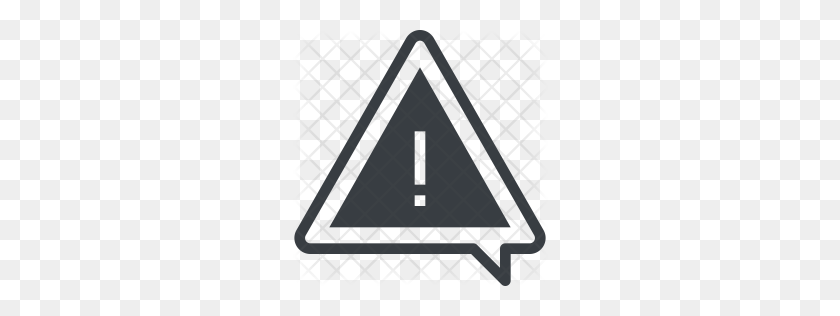 256x256 Warning Icon - Warning Symbol PNG