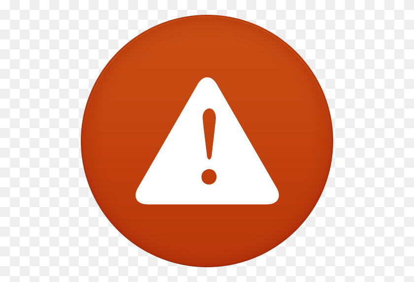 512x512 Warning Icon Circle Addon Iconset - Warning PNG