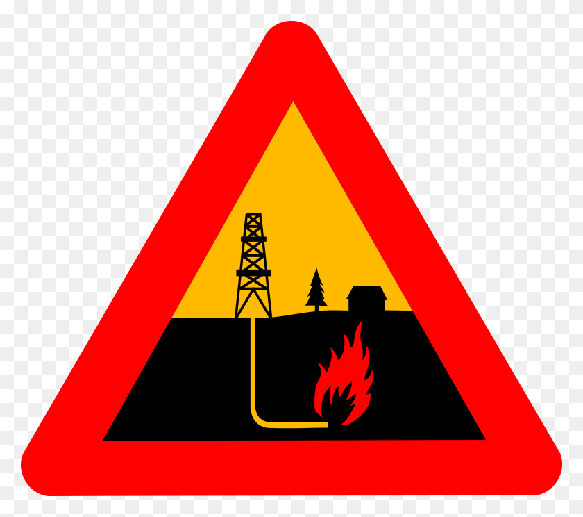2400x2107 Warning Shale Gas Icons Png - PNG Gas