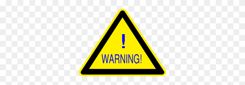 300x231 Warning Sign Blue Clip Art Blue Download Vector Clip - Warning Sign Clipart