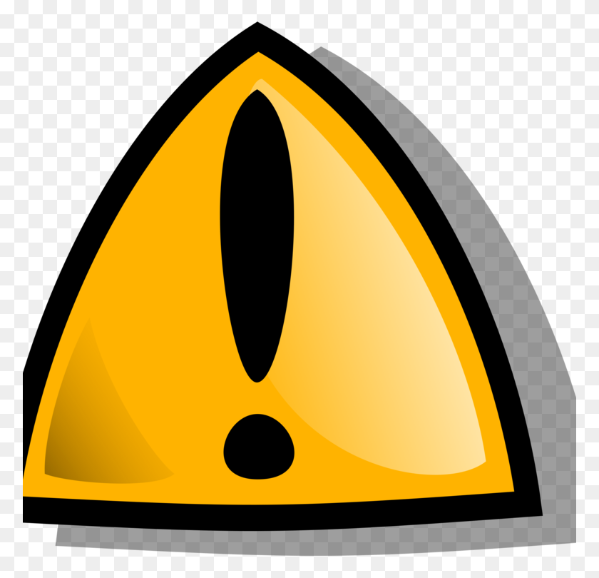 776x750 Warning Sign Computer Icons Download Traffic Sign - Danger Sign Clipart