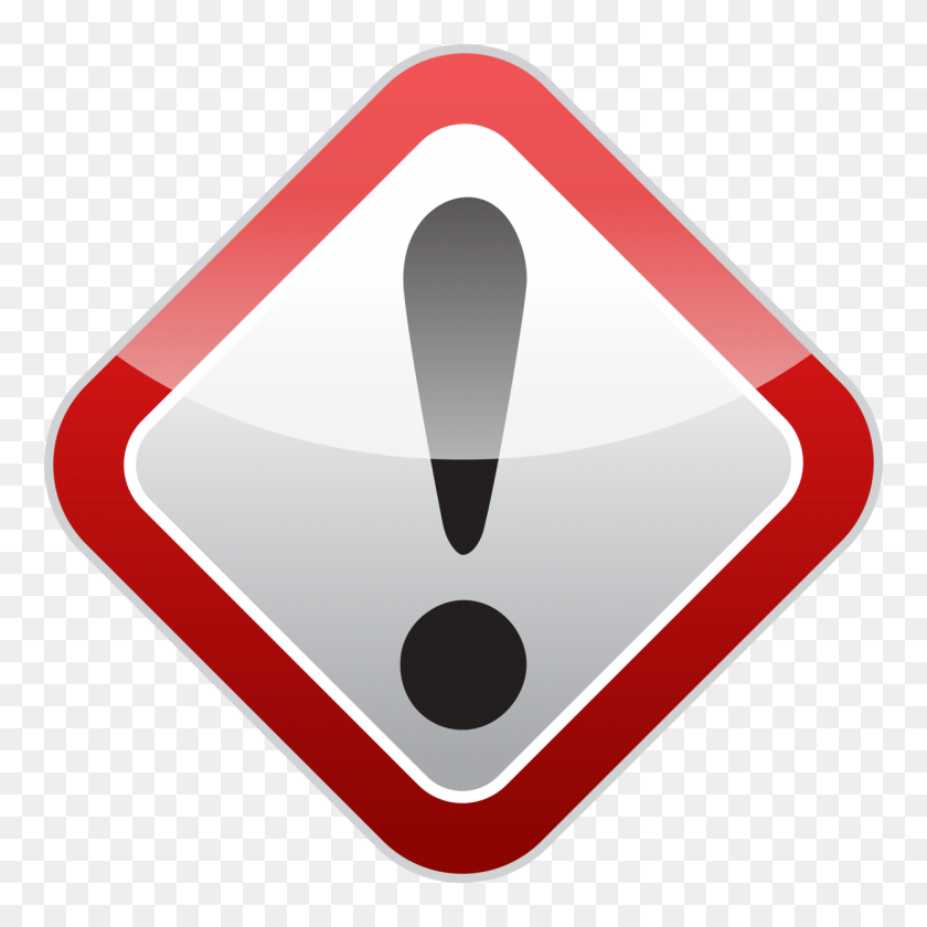 1250x1250 Warning Sign Png Clipart - Warning Sign Clipart