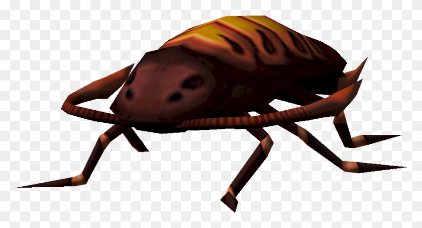 871x439 Warped Cockroach - Roach PNG