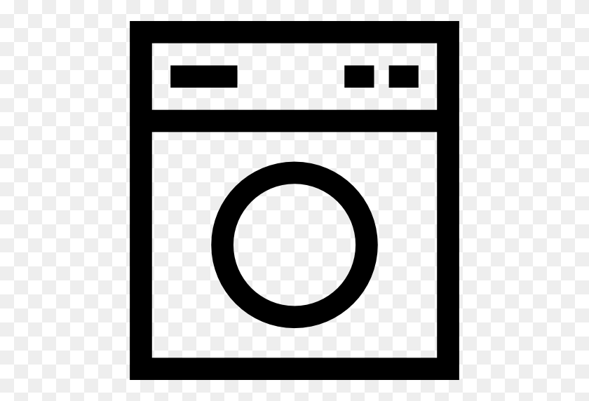 512x512 Washing Machine, Technology, Washer, Laundry Icon - Washer Dryer Clipart