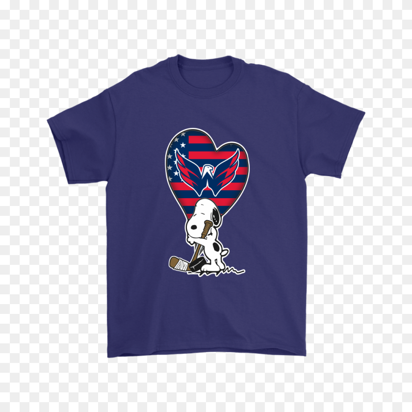 1024x1024 Вашингтон Кэпиталз Хоккейные Спортивные Рубашки Снупи - Логотип Вашингтон Кэпиталз Png