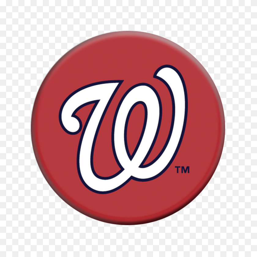 1000x1000 Washington Nationals Popsockets Grip - Logotipo De Los Washington Nationals Png