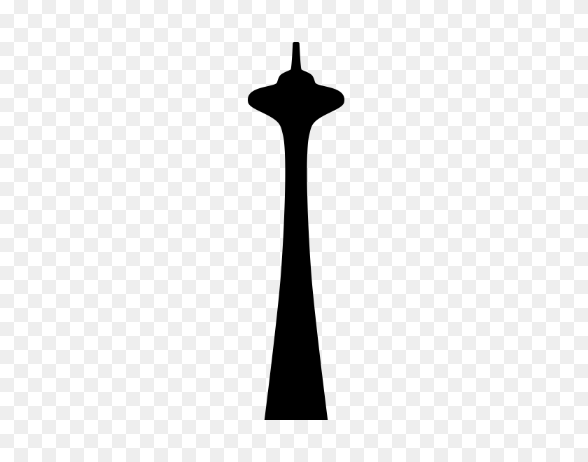 600x600 Washington Rubber Stamps Stampmore - Space Needle Clipart