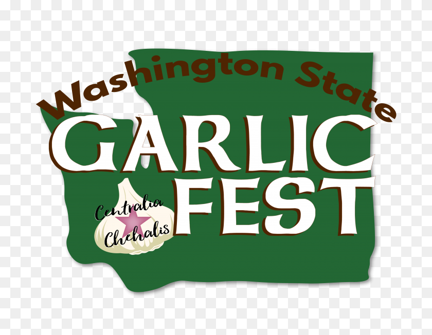 7110x5400 Washington State Garlic Fest Discover Lewis County - Washington State PNG
