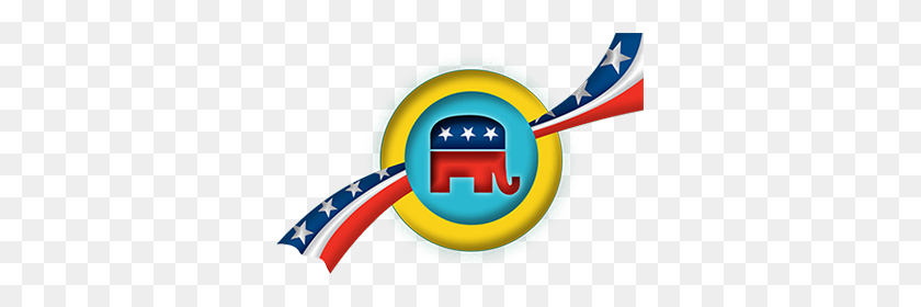 335x220 Washington State Republican Party - Republican Logo PNG