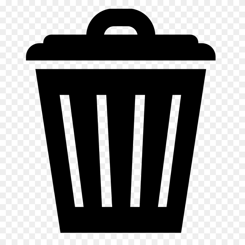 1600x1600 Waste Icon - Garbage Can PNG